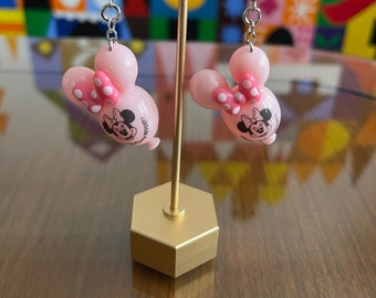 Light Pink Minnie Balloon Earrings