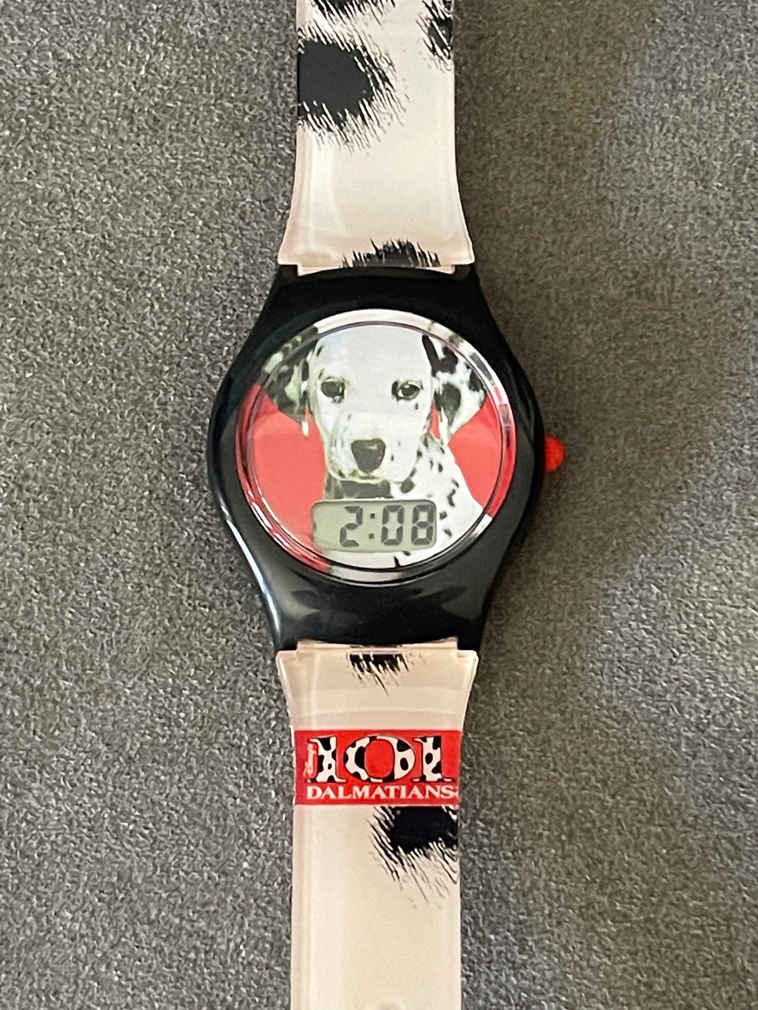 Vintage Disney 101 Dalmatians Limited Edition Watch #2204/5000 Square Face Vintage 101 Dalmatians Watch - Etsy main image 4