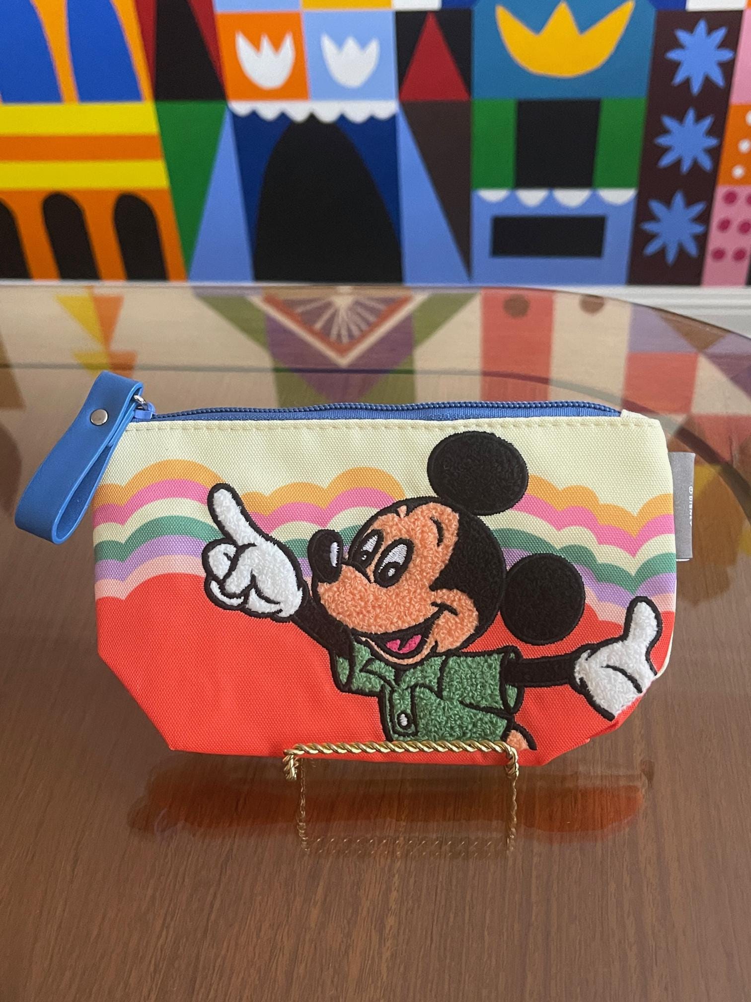 Retro Mickey Zipper Pouch - Etsy