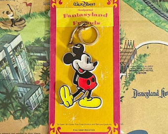 Classic Mickey New Old Stock Vintage Disney Keychain