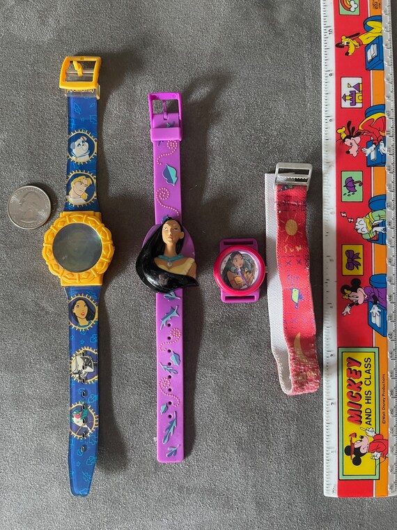 Set of 3 Vintage Disney Pocahontas Watches - Etsy