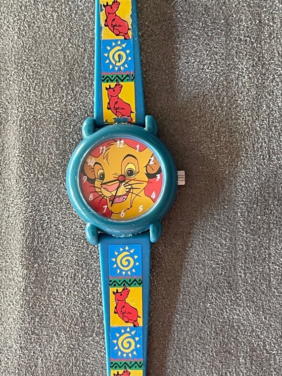 Vintage Disney Lion King Simba Watch