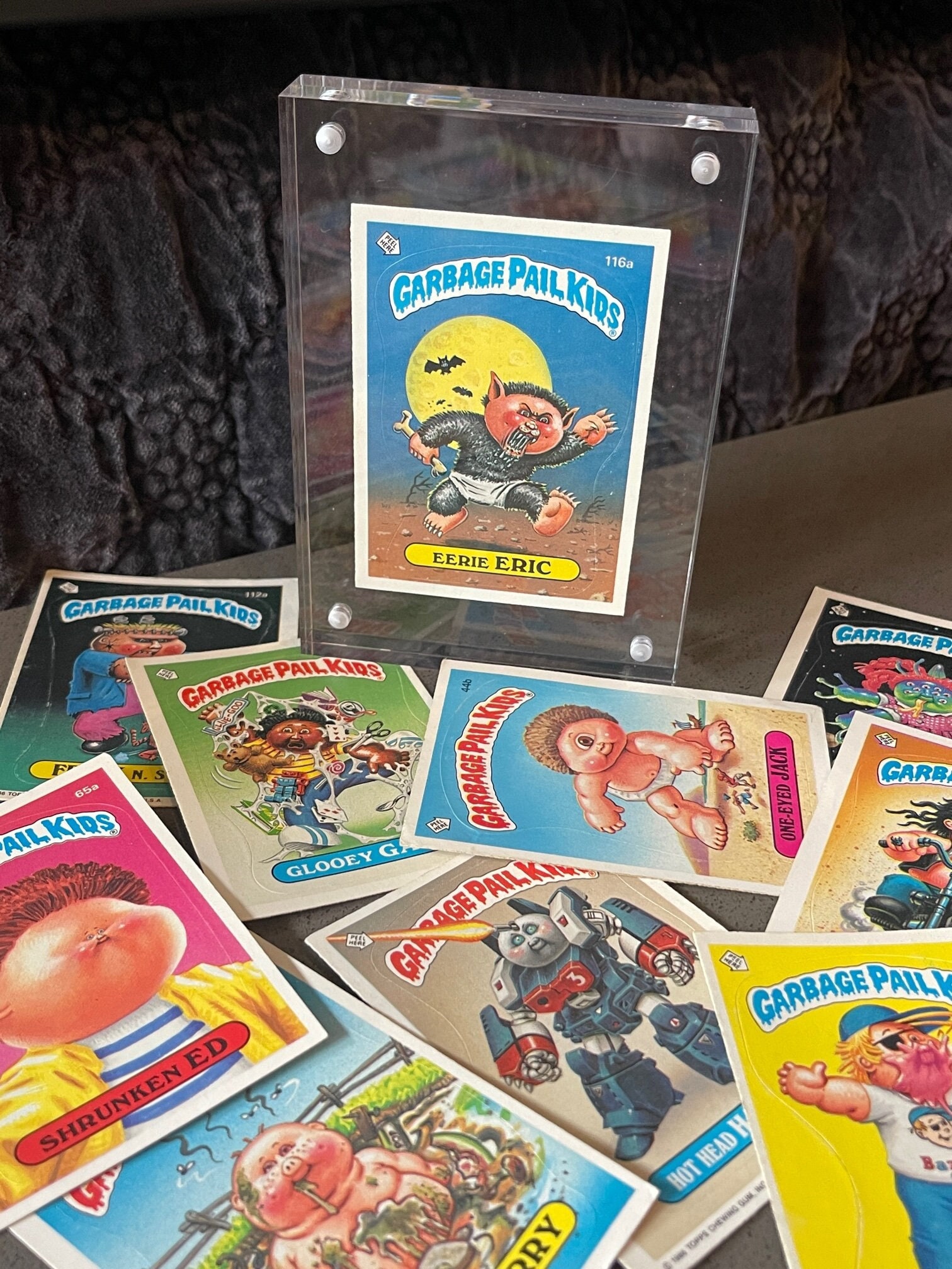 制コレ2001 e-Card (非売品) E-J 1980's Garbage Pail Kids Original Vintage Framed Card