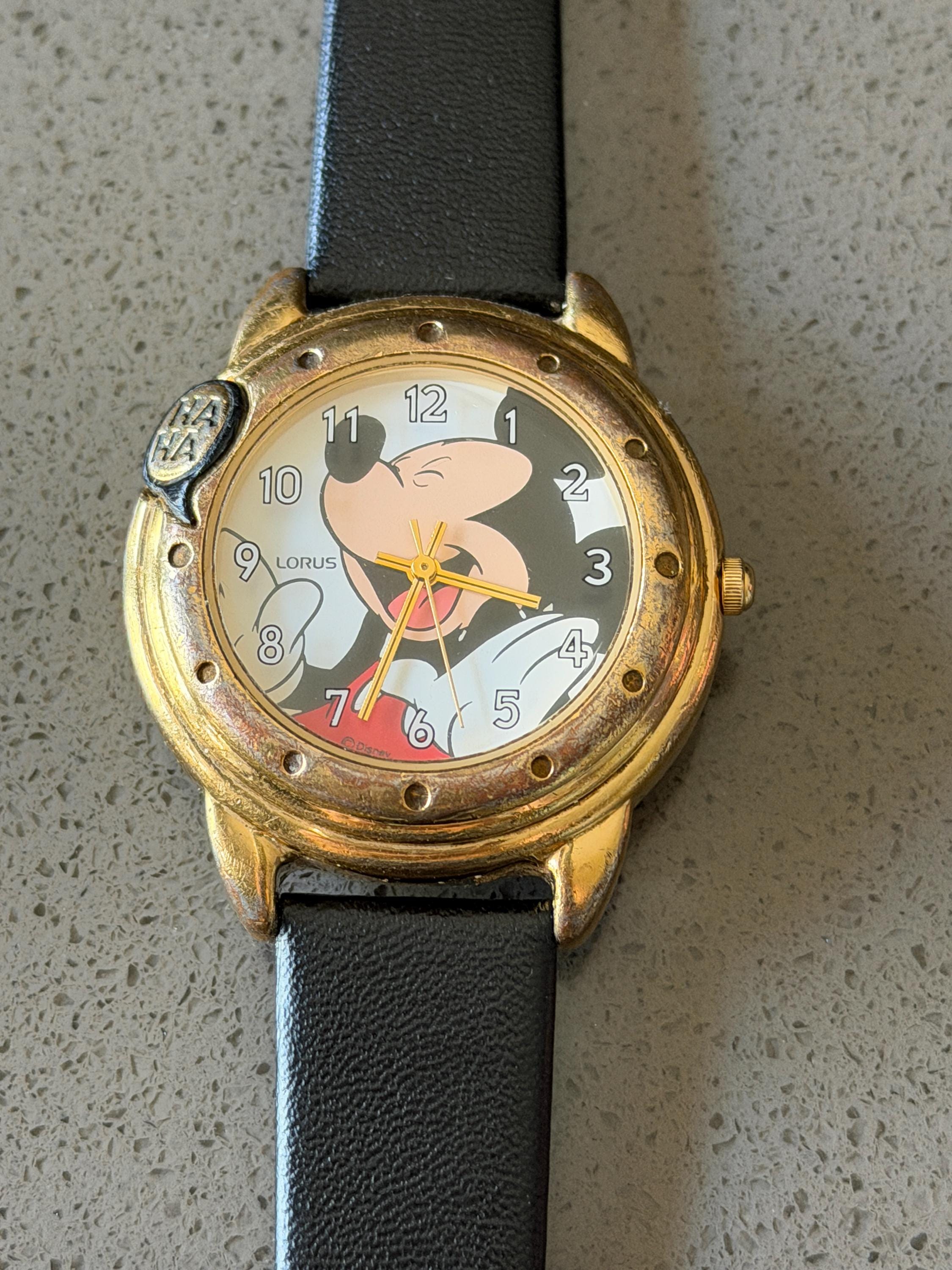 Talking Mickey Mouse Watch - Etsy