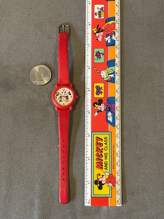 Disney Mickey & Minnie Red and Gold Watch NIB 71iHi3NZlyL._AC_UY900_.jpg main image 2