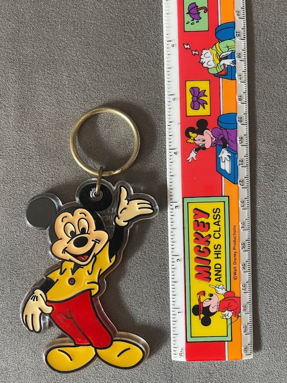 Disney Keychain - Bendable Classic Mickey Mouse-Key-C183