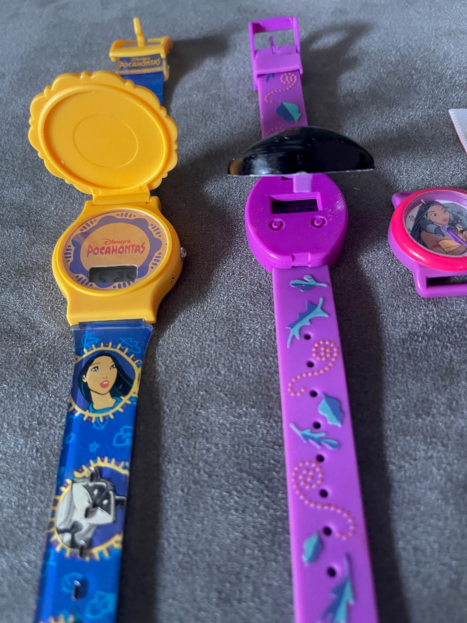 Disney Pocahontas new old stock watch in box with pin. Running perfectly?? Pocahontas Disney Watches & Timepieces (1968-Now) for sale  main image 2
