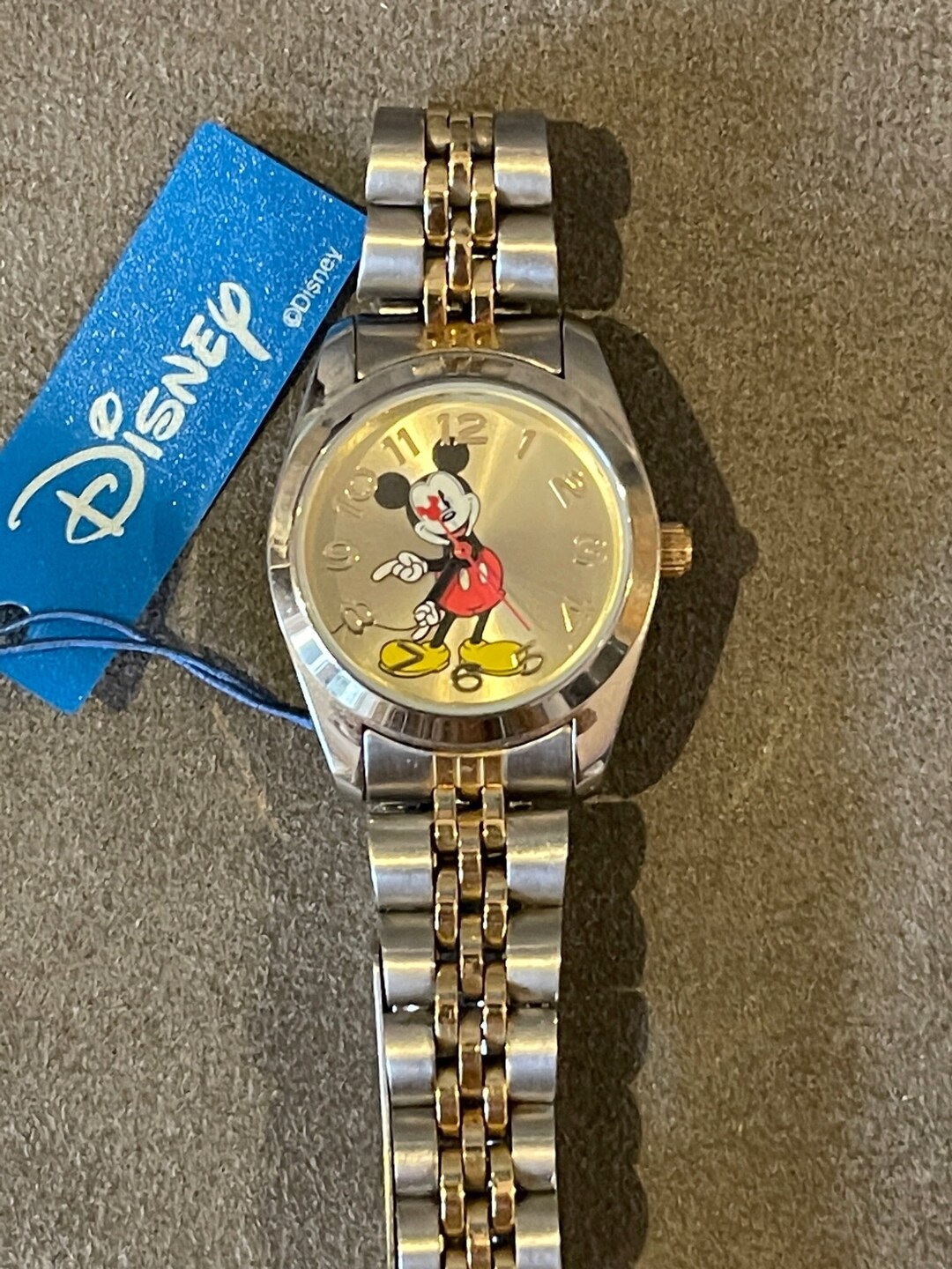 NWT Vintage Old Stock Mickey Mouse Watch With New Battery by Etsy