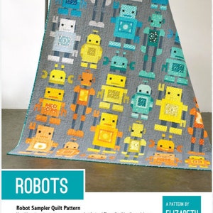 Robots Quilt Pattern