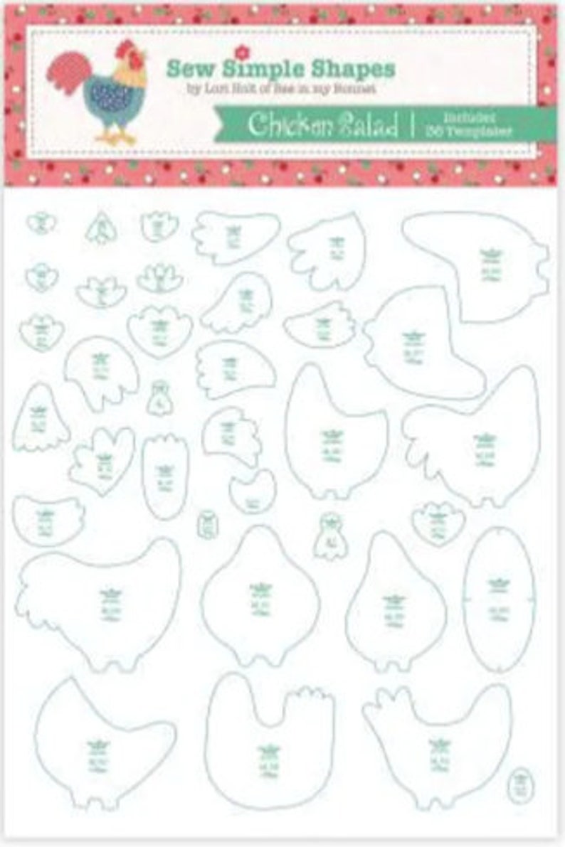 Chicken Salad Kit Lori Holt Complete Quilt Kit With Etsy