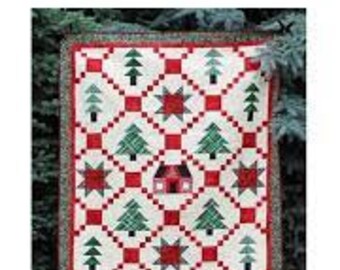 Christmas Cottage Quilt Pattern Fig Tree Quilts FTQ1910 - Etsy
