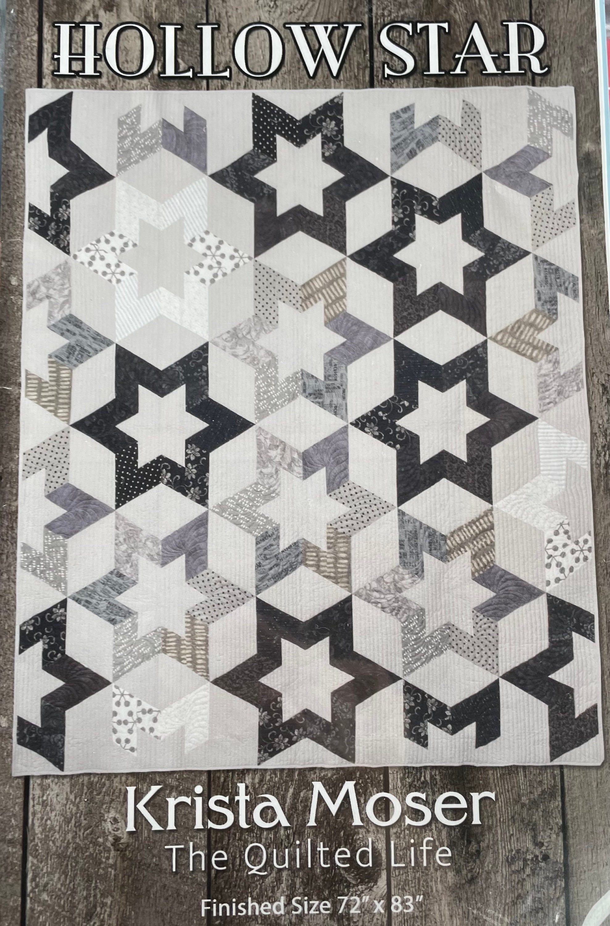 Hollow Star Quilt Pattern Etsy