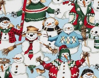 Alexander Henry Snow Friends Blue