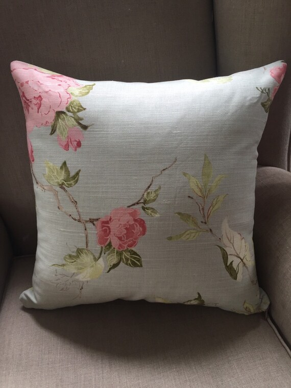 Cushion Cover/pillow in Vintage Upholstery Floral Fabric From Etsy