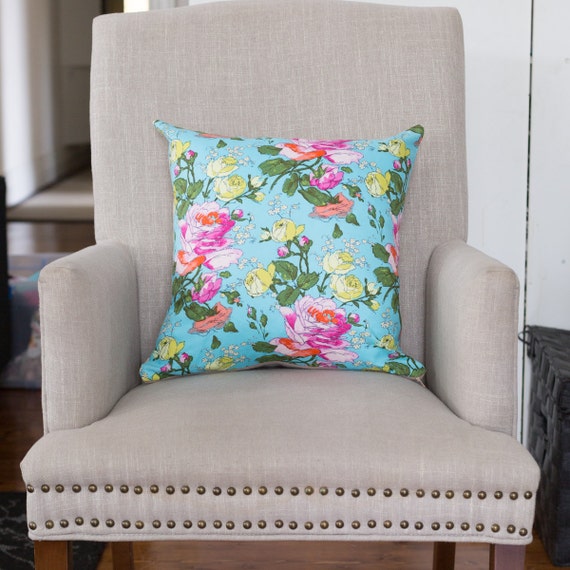 Cushion Cover Pillow In Amy Butler Alchemy Sprig Sketchbook Etsy