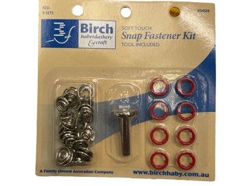 Birch Gripper studs (tool included) Red