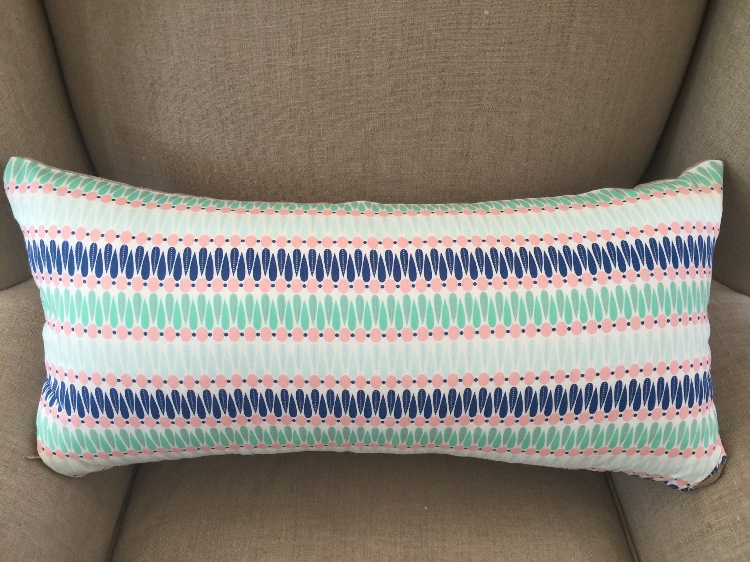 small rectangular cushion
