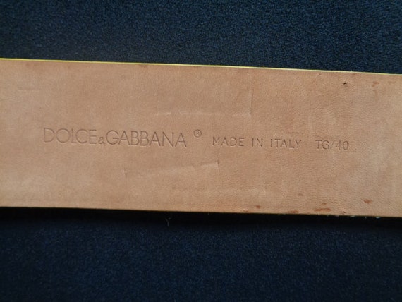 Classic Designer Dolce & Gabbana Made in Italy Fa… - image 7