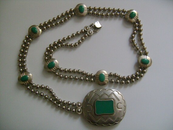 KJL Kenneth Jay Lane Two-Strand Ball Bead Chain S… - image 2