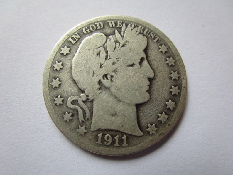 1911 US Barber silver Dime in Good Condition Price per Each Coin