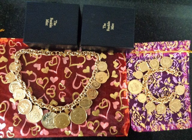 The FRANKLIN MINT 1986 the Golden Caribbean Genuine Authentic