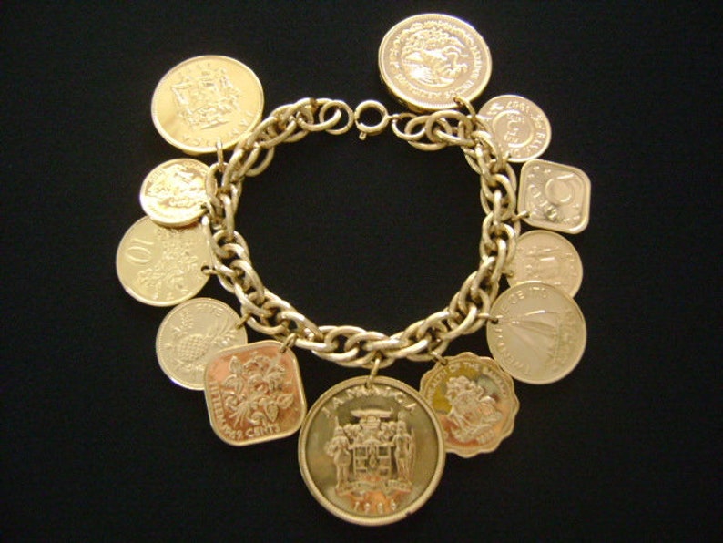 Franklin Mint Full Parure Jewelry Set The Golden Caribbean 24k Etsy