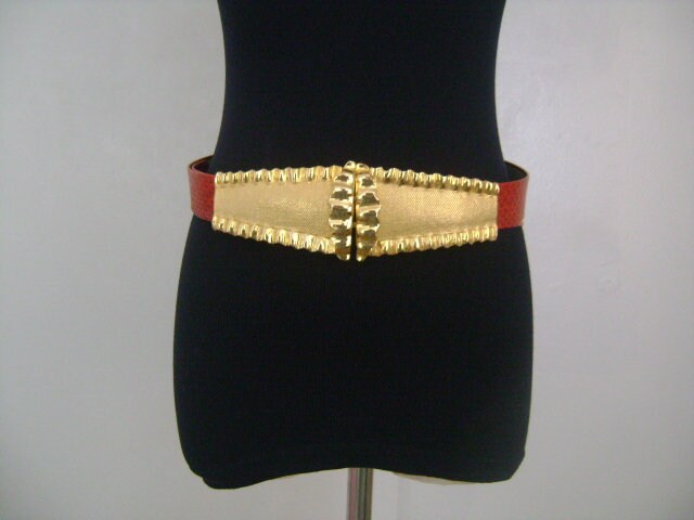 ACCESSOCRAFT NYC Textured & Polished Finish Gold Tone  display picture 3