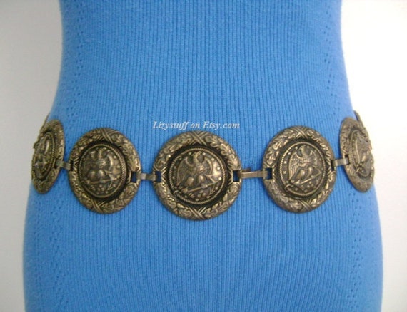 E Made in Spain Escada? Antique Brass or Bronze Heavy  display picture 3