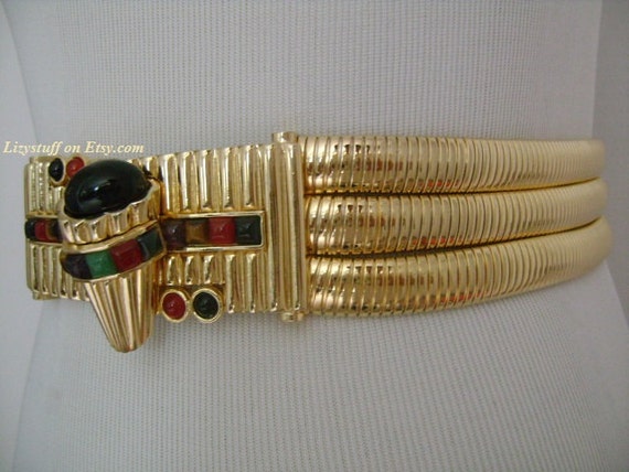 Ultra rare Judith Leiber gold tone belt with onyx Judith Leiber | Accessories | Ultra Rare Judith Leiber Gold  main image 4