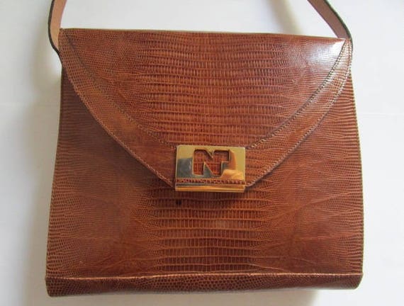 Nina Italian Leather Small Wrist Bag