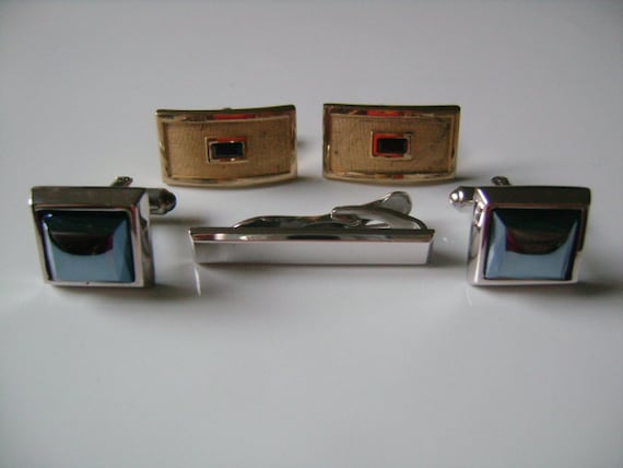 MEN'S MAN Jewelry Hickok USA and Swank 2 Pair Cuf… - image 1