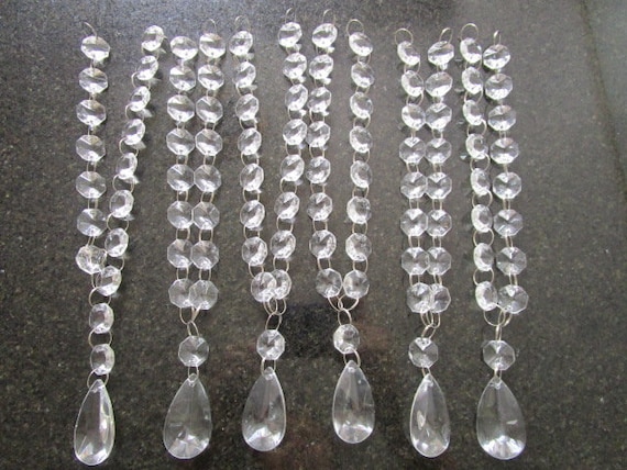 2 Paia Strass Orecchini con Nappe Argento Orecchini Donna Orecchini con Nappe in Cristallo Orecchini Lunghi da Sera Orecchini Pendenti per Ballo di Fine per Feste a Tema Anni '80 e '90