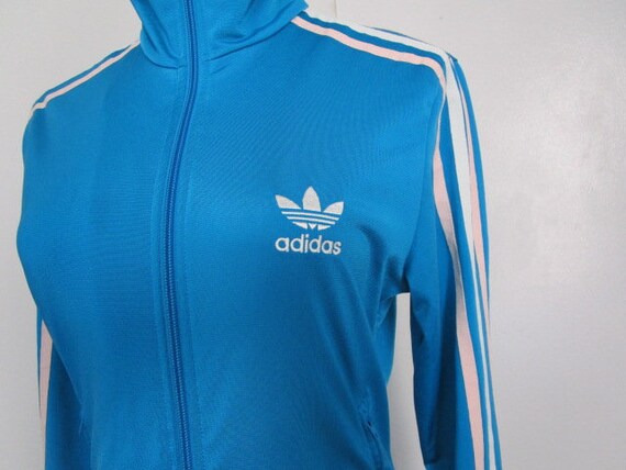 Classic 90's ADIDAS Rare Olympic Blue Color W/ White … - Gem