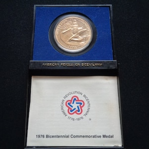 American revolution bicentennial commemorative medal - Etsy 日本