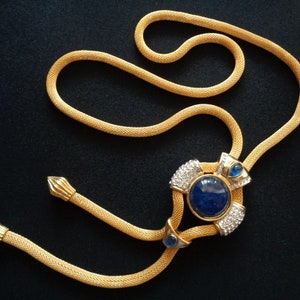 Snake Bolo Necklace - Etsy
