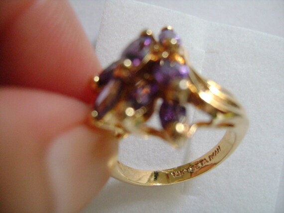 Lovely 14KT GE TAIWAN Yellow Gold Electroplate Wi… - image 4