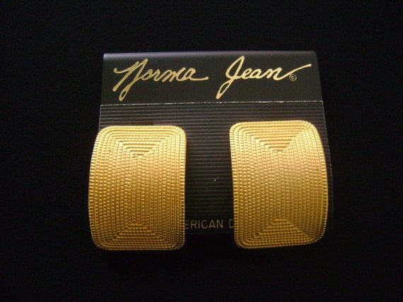 Vintage NORMA JEAN American Designer Jewelry Text… - image 1
