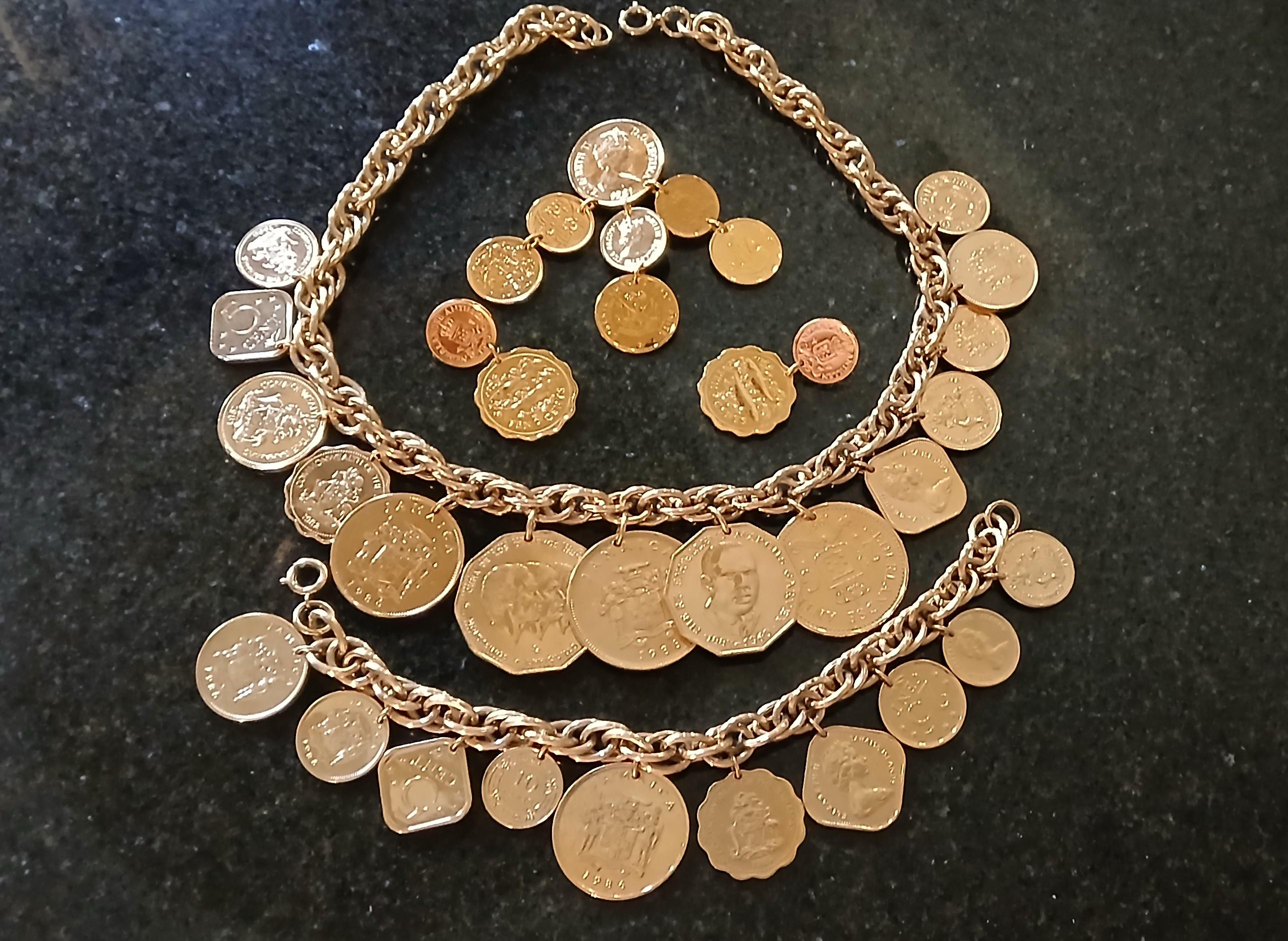 Franklin Mint Coin Necklace - Etsy
