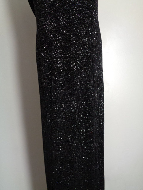 sachin and babi light blue dress Nightway Cowl Neck Shimmer Gown