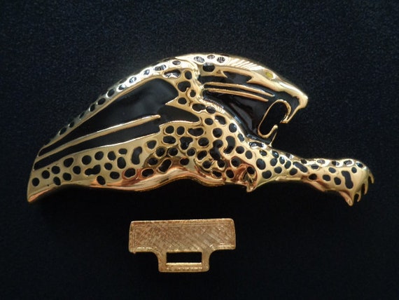 Striking DOTTY SMITH Leopard Puma Jaguar Buckle G… - image 9
