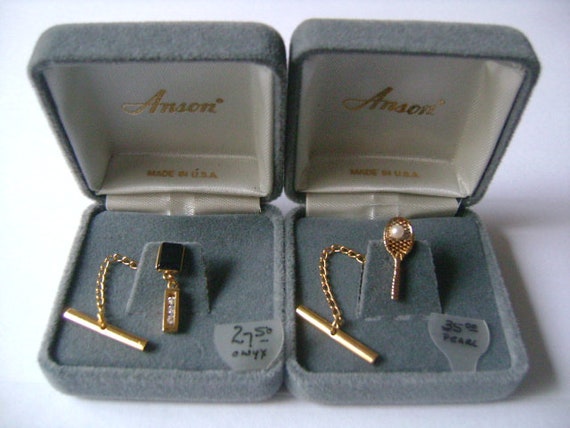 ANSON Men Jewelry Accessories Cute Tennis Racket … - image 2