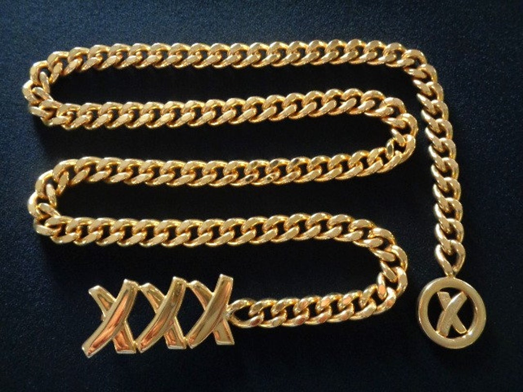 Vintage Paloma Picasso Iconic Logo XOXO Kisses Hugs Monogram