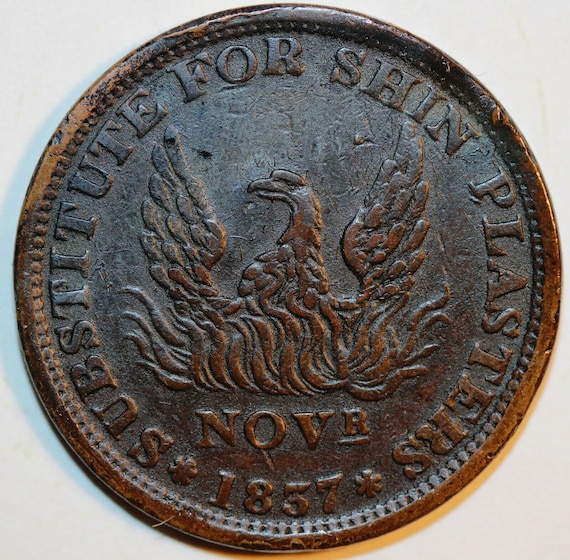 1837 Hard Times Token HT66 May Tenth Specie Payments 1837 Hard Times Token HT66 May Tenth Specie Payments
