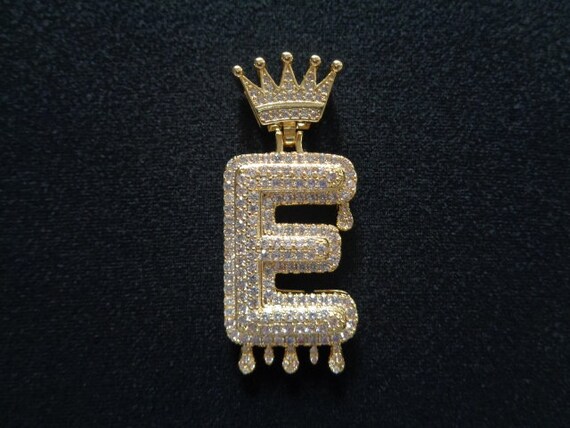 Initial with sales crown necklace