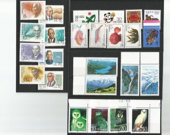 Antique US Stamp Collection 51 Postal Stamps Total Used and Mint