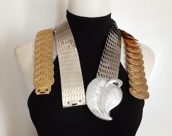 Vintage Accessocraft NYC Accessories Omega Snake Chain With  display picture 3