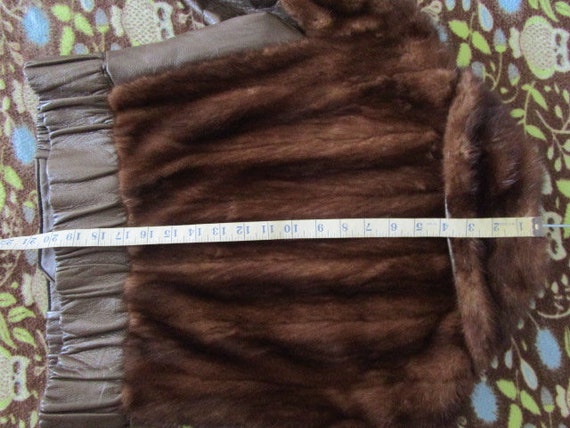 Classic Vintage Chocolate Brown Color Genuine Rea… - image 10