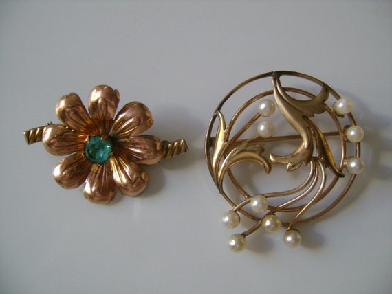 Carl art CA With Arrow Van Dell 1 20 12 KT GF Rose Yellow Gold