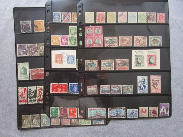 Organized 950 Stamp Collection Lot Vintage Mostly Used World International  Stamps Various Eras Countries Australia, GB, Norway, US, Etc -  Hong  Kong