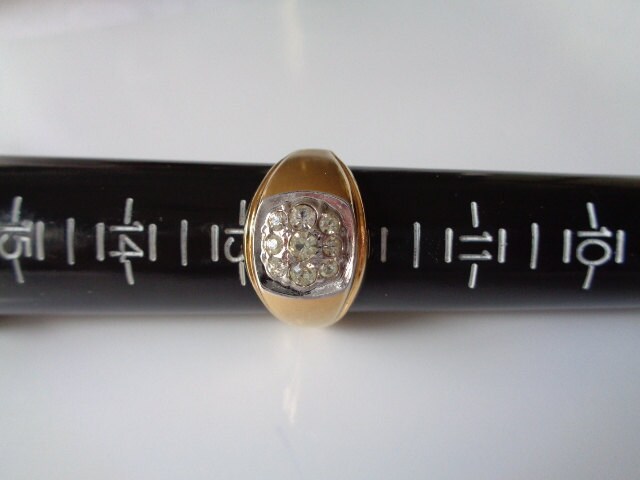 18KT 18 Karat HGE Heavy Yellow Gold Electroplate With Cubic 18KT 18 Karat HGE Heavy Yellow Gold Electroplate With Cubic